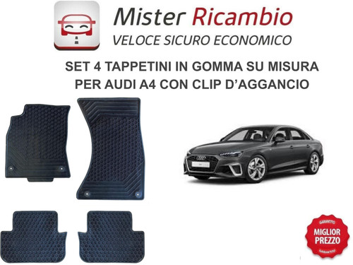 Set tappetini gomma - set, in